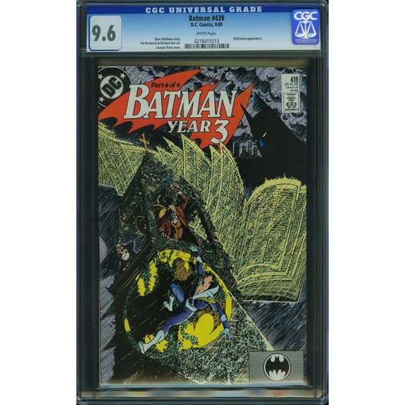 Batman #439 - CGC 9.6 Comic Book