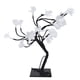 thumbnail image 2 of Lámpara de árbol de flores con fibra óptica USB con 24 luces LED para decoración del hogar, 2 of 8