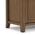 thumbnail image 2 of Simpli Home Amherst 54 inch Wide Solid Wood TV Stand in Rustic Natural Aged Brown For TVs up to 60 inches, 2 of 12