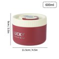 thumbnail image 1 of Bento Lunch Box Set, Portable Keep Warm Lunch Container With Insulated Bag, 18/8 Stainless Steel Thermal Food Container Red 600ml, 1 of 6