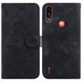 thumbnail image 2 of Compatible with Motorola Moto E7 Power Embossed Lily Wallet Case with Card Holder PU Leather Flip Cover, 2 of 5