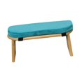 thumbnail image 3 of koolsoo Meditation Bench Bamboo Meditation Stool for Living Room Office Tea Ceremony Blue, 3 of 9