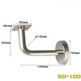 thumbnail image 1 of Support de Main Courante Murale Support de Main Courante Balustrade Mopstick Solide 60 mm X 100 mm, 1 of 10