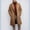 24Khaki, variant on guisaled Men's Wool Blend Pea Coat Notched Collar Single Breasted Trench Coats Long Solid Color Casual Warm Fall Winter Overcoats