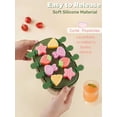 thumbnail image 4 of FURNIX Popsicles Molds, Popsicle Molds For Kids Baby Cute Shapes Silicone Popsicle Molds Bpa Free Reusable Ice Cream Mold Popsicle Maker Homemade Diy (Green),Popsicles Molds,Ice Pop, 4 of 4