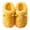Yellow, variant on Borniu Toddler Shoes Children's Horns And Winter Warm Cotton Slippers Men And Women Baby Indoor Home Wooden Floor Thickened Non-slip Cotton Slippers Clearance