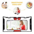 thumbnail image 3 of HAMPPLIES Smartphone Video Rig En Negro Con Ranuras Y Agujeros Para Micrófono Y De, 3 of 6