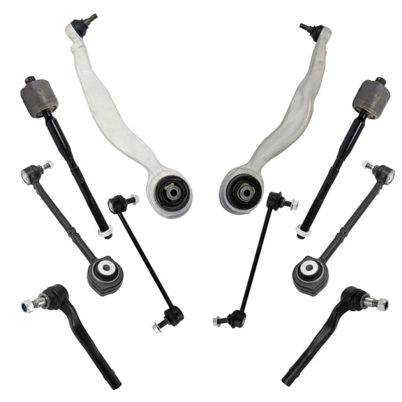 Front Control Arms Ball Joints Sway Links & Tie Rods Kit for Mercedes Benz PSA71426 Fits select: 2011 MERCEDES-BENZ E 350 4MATIC WAGON, 2010 MERCEDES-BENZ E 350 4MATIC