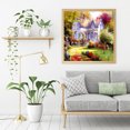 thumbnail image 3 of Cuadros Decorativos 5D DIY Diamond Painting Kits Full Square Drill Forest Villa Mosaic Picture Decor Tmvgtek embutido en tela, 3 of 9