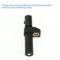 thumbnail image 6 of Unique Bargains 1 Pc Crankshaft Position Sensor for Mercedes-Benz Sprinter 2500 3500 Base 2.1 Diesel 2014-2016 Sturdy Metal Plastic Black Engine Crank CKP Sensor, 6 of 6