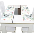 thumbnail image 4 of Ryvnso Placemats Set of 4 Elegant Tropical Floral-t8 Dining Mats Heat-Resistant Non-Slip Washable Table Mat, 4 of 8