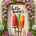 thumbnail image 5 of Colorful Design Summer Banner Ice Cream Pattern Popsicle Decor Seasonal Decoration for Summer Festival Outdoor Party Beach Gathering, 5 of 7
