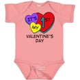 thumbnail image 3 of Inktastic 1st Valentine's Day Hearts Boys or Girls Baby Bodysuit, 3 of 5