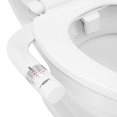 thumbnail image 1 of Ultra-Slim Bidet Toilet Seat Attachment, Dual Nozzle (Frontal and Rear Wash) Non-Electric Fresh Water Toilet Bidet with Adjustable Water Pressure, 1 of 6