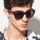 thumbnail image 2 of Gafas de sol clásicas para mujer, de moda, cuadradas y gruesas, con marco grueso, antialérgico, cómodas de llevar., 2 of 5
