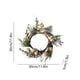 thumbnail image 3 of RKSTN christmas deals Christmas Candle Rings Artificial Red Berries Cedarwood Needles Garland Candle Rings For Pillars Wedding Centerpiece Christmas Table Decoration For Front Door, 3 of 6