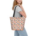thumbnail image 2 of Pofeuu Sushi Roll Print Women Fashion Shoulder Handbags Top Handle Satchel Bags Tote Shoulder Shopping Bag Stylish Canvas Tote Bag, 2 of 6