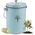 thumbnail image 1 of AOSION Countertop Compost Bin Kitchen,Odor Resistant Indoor Compost Bin with Lid and Compost Bags,Compost Bucket Composter Container for Food Waste,Blue, 1 of 7