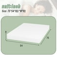 Gel Memory Foam Mattress Wave Comfort Foam Mattress 8 inch Mattress