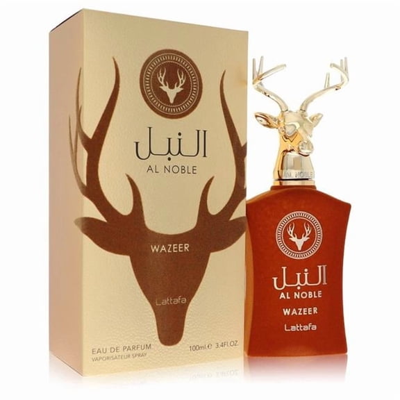 Lattafa 564750 3.4 oz Al Noble Wazeer Eau De Parfum Spray for Unisex