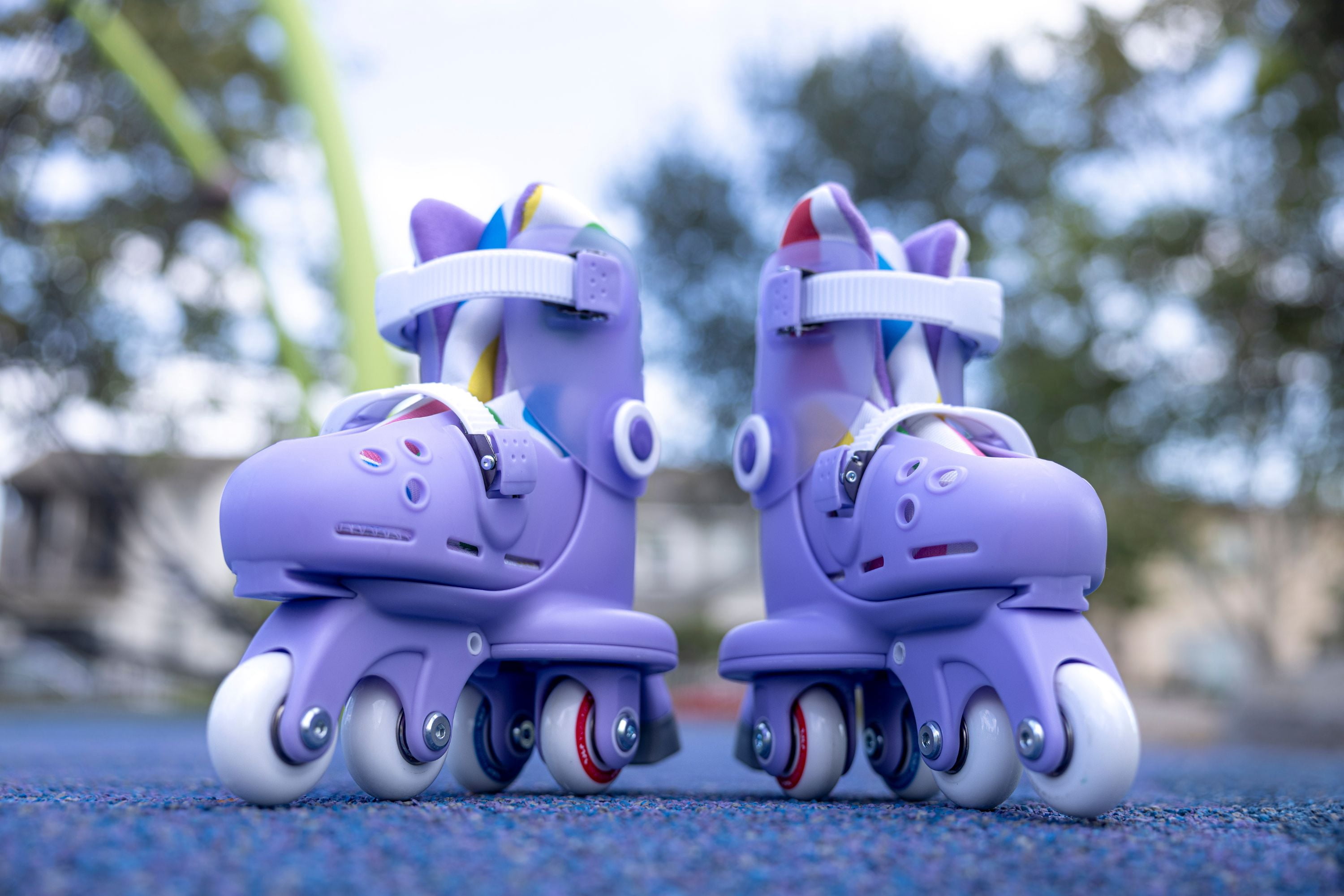 Yvolution Twista Kids Skates Purple Size 7-11 US - Beginner to