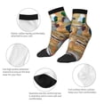 thumbnail image 5 of Naloa Mallard Ducks Ankle Socks for Women Non Slip Socks No Show Socks Classic Low Cut Casual Socks Casual Socks, 5 of 7