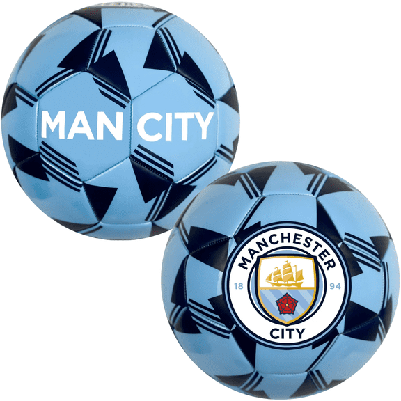 Icon Sports Manchester City FC Sky Blue/Navy Size 5 Soccer Ball