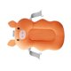 thumbnail image 2 of Alfombrilla flotante para bañera de bebé, cojín para cama, hebilla de cinturón ajustable, forma de dibujos animados, color naranja, 2 of 9