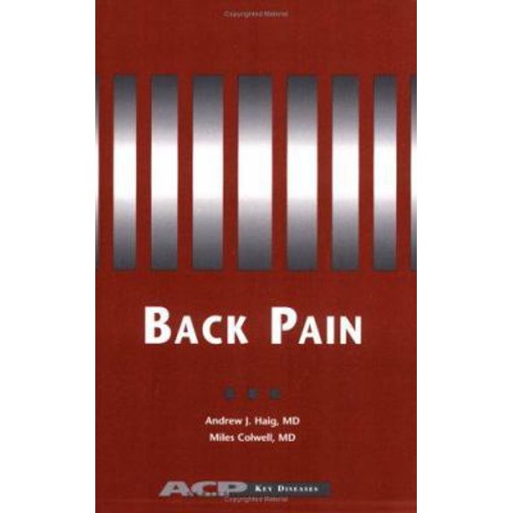 Pre-Owned Key Diseases (American College of Physicians): Back Pain : A Guide for the Primary Care Physician (Paperback)