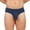 Navy, variant on Men's Obviously F04-1A EliteMan AnatoMAX Hipster Brief (Ice L)