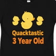 thumbnail image 4 of Inktastic 3rd Birthday Duck Quacktastic 3 Year Old Boys or Girls Toddler T-Shirt, 4 of 5