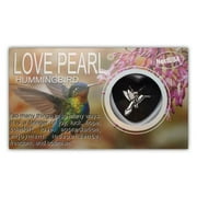 PUKA CREATIONS Love Pearl HUMMINGBIRD Necklace Kit, Simulated Pearl in an Oyster