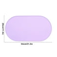thumbnail image 2 of Tvtnvo Dog Food Mat Non Slip Bpa Free Silicone with Raised Edges Spill Proof Pet Food Mat Protects Floors Waterproof Dishwasher Safe for Dogs and Pets 21.3x11.4in Purple, 2 of 5