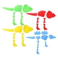 thumbnail image 6 of Tineasur 4Sets Plastic Dinosaur Sand Mold Set for Creative Beach Activities, 6 of 6