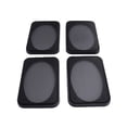 thumbnail image 1 of Protector De Subwoofer Para Altavoz De Coche, 4 Cubiertas Para Parrilla De Altavoz Que Evitan Impactos De Acero Laminado En Frío Con Tornillos Para Uso Marino, 1 of 7