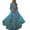 Z-Blue, variant on formal Dresses for Women Floral-Printed Swing Sleeve Half Holiday Casual Maxi Boho Summer Dresses