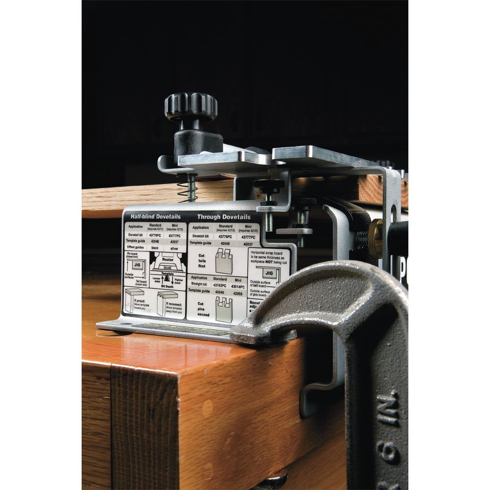 Kit Combo WOODLINE Route-R-Joint – Gabarit à Queues D’aronde Et Assemblage Bois, Neuf