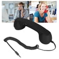 thumbnail image 2 of Retro Telephone Handset for Mobile Phones Cordless Handset with USB Radiation Proof Black (1), 2 of 5