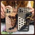 thumbnail image 5 of LYM-Phone Case For Samsung Galaxy A03 Euro/166mm, cute Dirt-resistant Simplicity Waterproof Cartoon protective case Back Cover Black pearl pendant silicone Skin-friendly feel soft case, 5 of 9