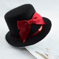thumbnail image 2 of Dog Costume Top Hat Black Fabrics Funny Hat Pet Formal Accessories for Cat Kitten Dog St. Patricks Party Supplies, 2 of 6