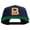Navy, variant on Letter B with Basketball Embroidered Wool Blend Prostyle Snapback - Red OSFM