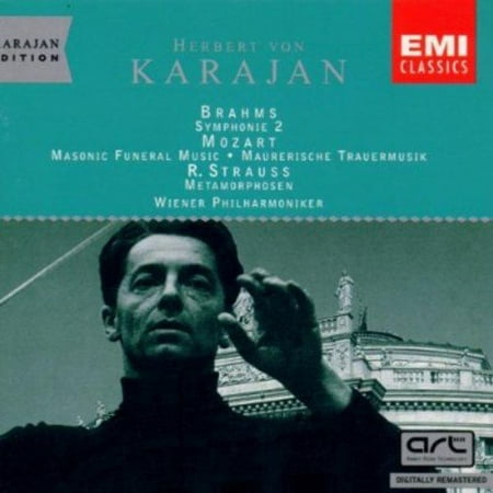 Brahms: Symphony No.2: Mozart/Strauss - Karajan