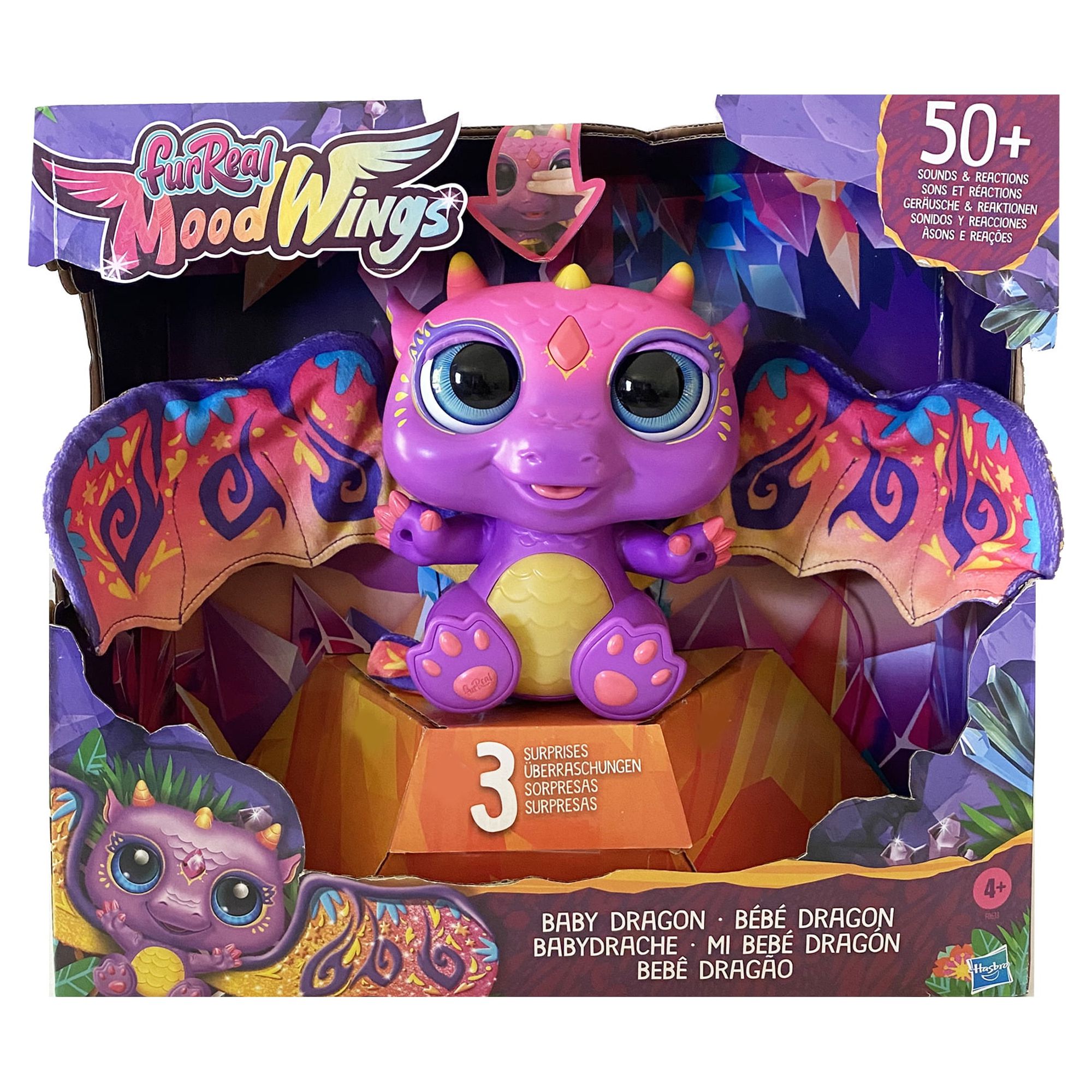 furReal Moodwings Baby Dragon Interactive Pet, 50+ Sounds & Reactions, Walmart Exclusive - image 2 of 12