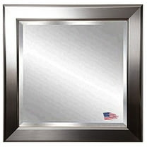 Rayne Silver Rounded Wall Mirror