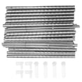 thumbnail image 3 of 1 Set Canopy Net Frame Stainless Steel Bedding Frame Bed Canopy Frame Bracket for 1.5m Bed, 3 of 9