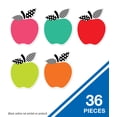 thumbnail image 2 of Carson Dellosa Education CD-120597 Brights Apples Cut-Outs for Grade PK-5, Multi Color, 2 of 7