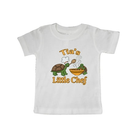 

Inktastic Tia s Little Chef with Cute Turtles Gift Baby Boy or Baby Girl T-Shirt