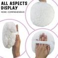 thumbnail image 4 of LNGOOR Body Powder Applicator  Oversize Powder Puff  Powder Puff for Body Powder  Extra Large Body Powder Puff  Loose Powder Puffs  Oversize Dust Puffs for Women Makeup (6” x 3”), 4 of 7