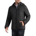 thumbnail image 4 of INSPIRE CHIC Hooded Puffer Jackets for Men's Winter Warm Zipper Detachable Hood Padded Coat, 4 of 6