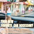 thumbnail image 2 of Osmore Car Air Freshener Hanging, Vanilla Ice Cream Long Lasting Essential Oils 2-Pack, 2 of 9